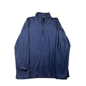 Polo Golf Ralph Lauren Performance 1/4 Zip Long Sleeve Pullover Navy Men's Large